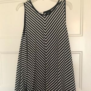 Striped Sleeveless Top